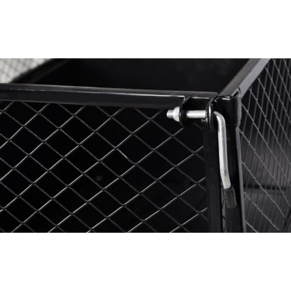 vidaXL Kipper aanhanger 300kg 153x76x103cm