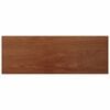 vidaXL Raamsokkel Bruin hout 160 x 50 x 4,5 cm PVC