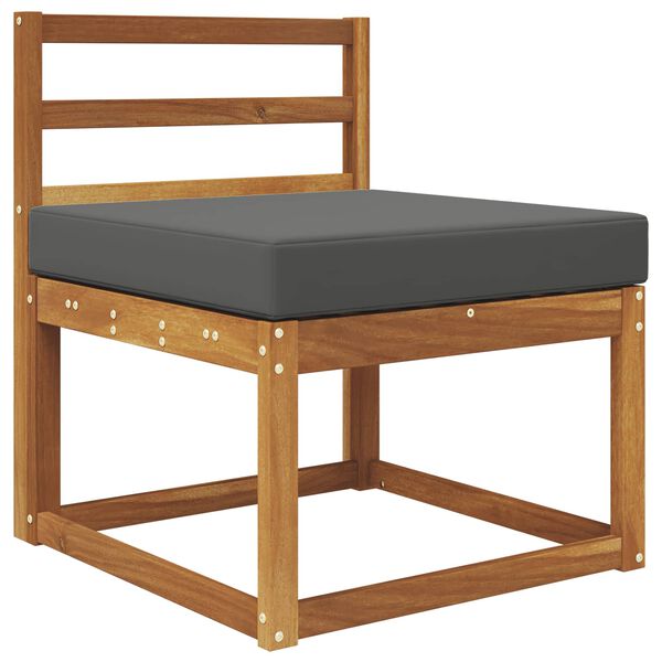 vidaXL Buiten bankkussen Antraciet 60 x 60 x 8 cm Polyester