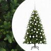 vidaXL Kunstkerstboom met Ballen 120 cm 150 LED's Warmwit