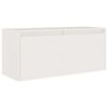 vidaXL Tv-meubelen 4 st massief grenenhout wit