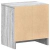 vidaXL Nachtkastjes 2 st met lade 39x28x41 cm grijs sonoma eiken