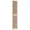 vidaXL Kastdeur Naturel 201 x 2,1 x 39,5 cm Massief grenenhout