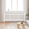 vidaXL Radiatorombouw 205 cm MDF wit