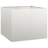 vidaXL Plantenbak 100x100x80 cm roestvrij staal