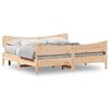 vidaXL Bedframe zonder matras massief grenenhout 200x200 cm
