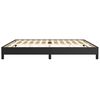 vidaXL Bedframe kunstleer zwart 200x200 cm