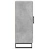 vidaXL Dressoir 34,5x34x90 cm bewerkt hout betongrijs