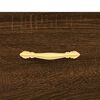 vidaXL Salontafel 102x50x40 cm bewerkt hout bruin eikenkleur