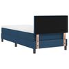 vidaXL Boxspringbed met hoofdeinde Blauw 100 x 200 cm Stof