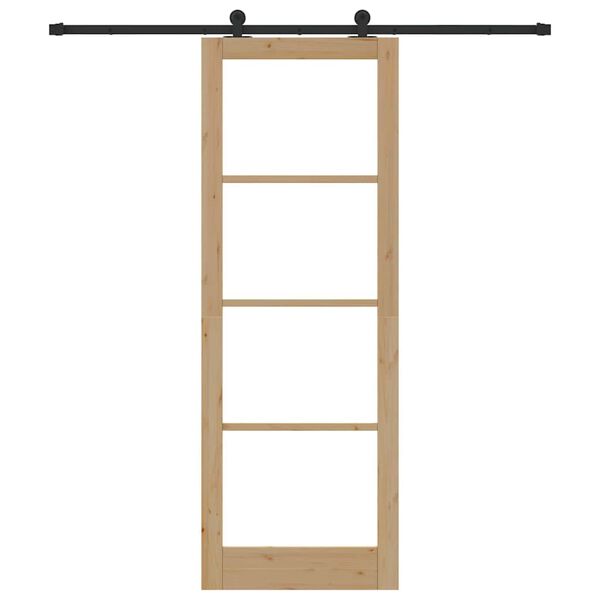 vidaXL Schuifdeur ORKDAL Naturel 83 x 232 cm