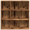 vidaXL Boekenkast 98x29x97,5 cm oud houtkleurig