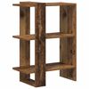 vidaXL Boekenkast Oudhout 52 x 25 x 71,5 cm Bewerkt hout