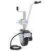 vidaXL Elektrotrekker gemotoriseerd 12 V 350 W aluminium