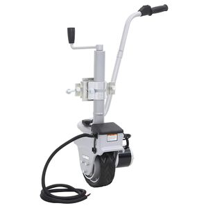 vidaXL Elektrotrekker gemotoriseerd 12 V 350 W aluminium