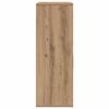 vidaXL Dressoir met lade Artisan Eiken 60 x 30 x 84 cm Bewerkt hout