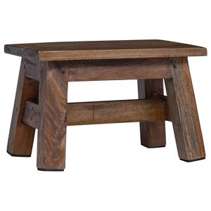 vidaXL Kruk Naturel 30 x 20 x 20 cm Mahoniehout