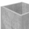 vidaXL Paraplu Standaard Beton Grijs 20 x 20 x 55,5 cm Bewerkt hout