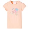 Kindershirt 104 lichtoranje