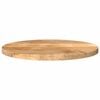 vidaXL Tafelblad rond &Oslash; 40x2,5 cm massief ruw mangohout