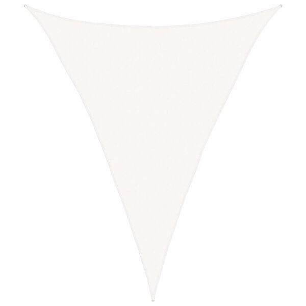 vidaXL Zonnezeil 160 g/m&sup2; 4x5x5 m HDPE wit