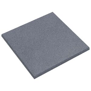 vidaXL Valbescherming Tegels 24 st Grijs 50 x 50 cm Rubber