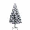 vidaXL Kerstboom met 300 LED met standaard Groen 300 cm PVC