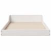 vidaXL Bedframe Wit 80 x 220 cm Massief grenenhout