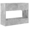 vidaXL Paraplu Standaard Beton Grijs 65 x 24 x 50 cm Bewerkt hout