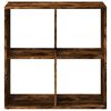 vidaXL Kamerscherm / boekenkast 69,5x29x69,5 cm hout gerookt eiken
