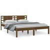 vidaXL Bedframe massief grenenhout honingbruin 140x200 cm