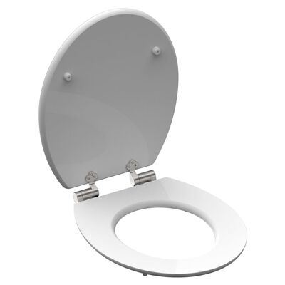 SCHÜTTE Toiletbril met soft-close BLUE WOOD MDF hoogglans