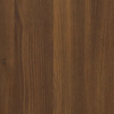 vidaXL Salontafel 50x50x40 cm bewerkt hout bruin eikenkleur