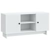 vidaXL TV-kast 102 x 34,5 x 50 cm Wit Bewerkt hout