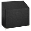 vidaXL Tuinbankhoes met 8 oogjes 130x70x70/88 cm polyetheen