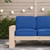 vidaXL Pallet Kussen Set 2 pcs Koninklijk Blauw Oxford Stof