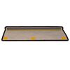 vidaXL Trapmatten zelfklevend 15st sisal-look 65x21x4cm antracietkleur