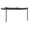 vidaXL Paviljoen 400 x 300 x 200 cm Antraciet Polyester