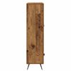 vidaXL Highboard Oud Hout 69,5 x 31 x 115 cm Geengineerd Hout en Glas