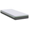 vidaXL Matras Wit en Grijs 70 x 200 cm Jacquard stof