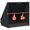 vidaXL Kogelvanger Zwart 31 x 23 x 31,5 cm Staal