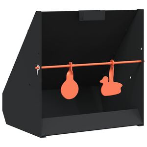 vidaXL Kogelvanger Zwart 31 x 23 x 31,5 cm Staal