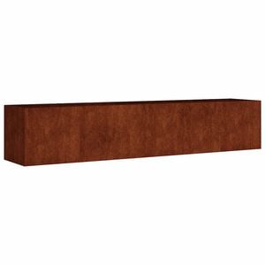 vidaXL Plantenbak verhoogd 200x40x40 cm cortenstaal
