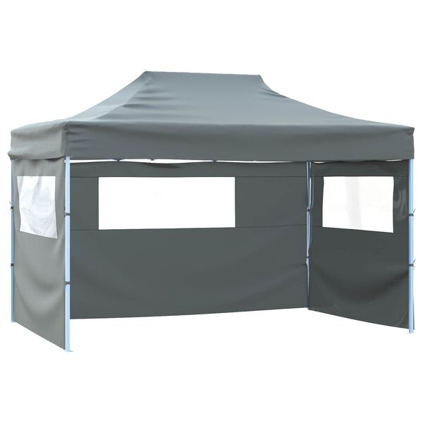 vidaXL Partytent Antraciet 291 x 431 x 315 cm Oxford Stof