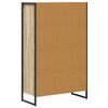 vidaXL Boekenkast Sonoma 68 x 30 x 108.5 cm Bewerkt hout