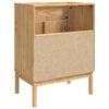 vidaXL Badkamer wastafelkast met plank FLORO Wasbruin 60 x 40 x 80 cm