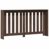 vidaXL Radiatorombouw 149x20x82 cm bewerkt hout bruin eikenkleurig