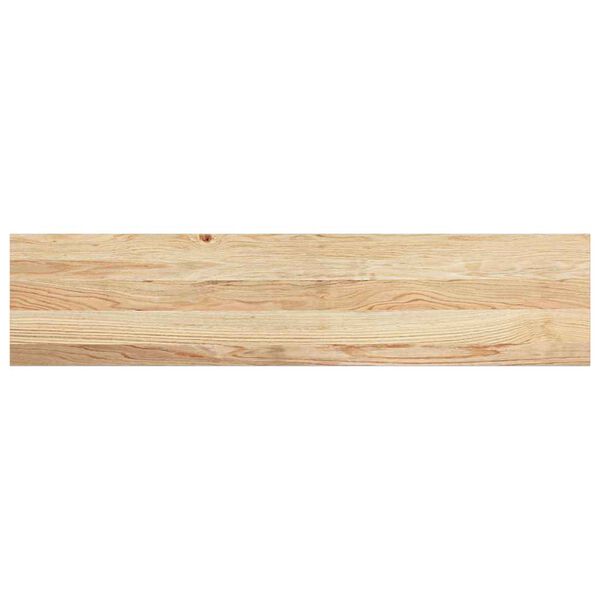 vidaXL Traptreden 2 st 110x25x2 cm onbehandeld massief eikenhout