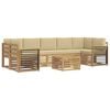 vidaXL Sofa-Sets Massief Acaciahout