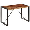 vidaXL Eettafel 120x60x76 cm massief acaciahout